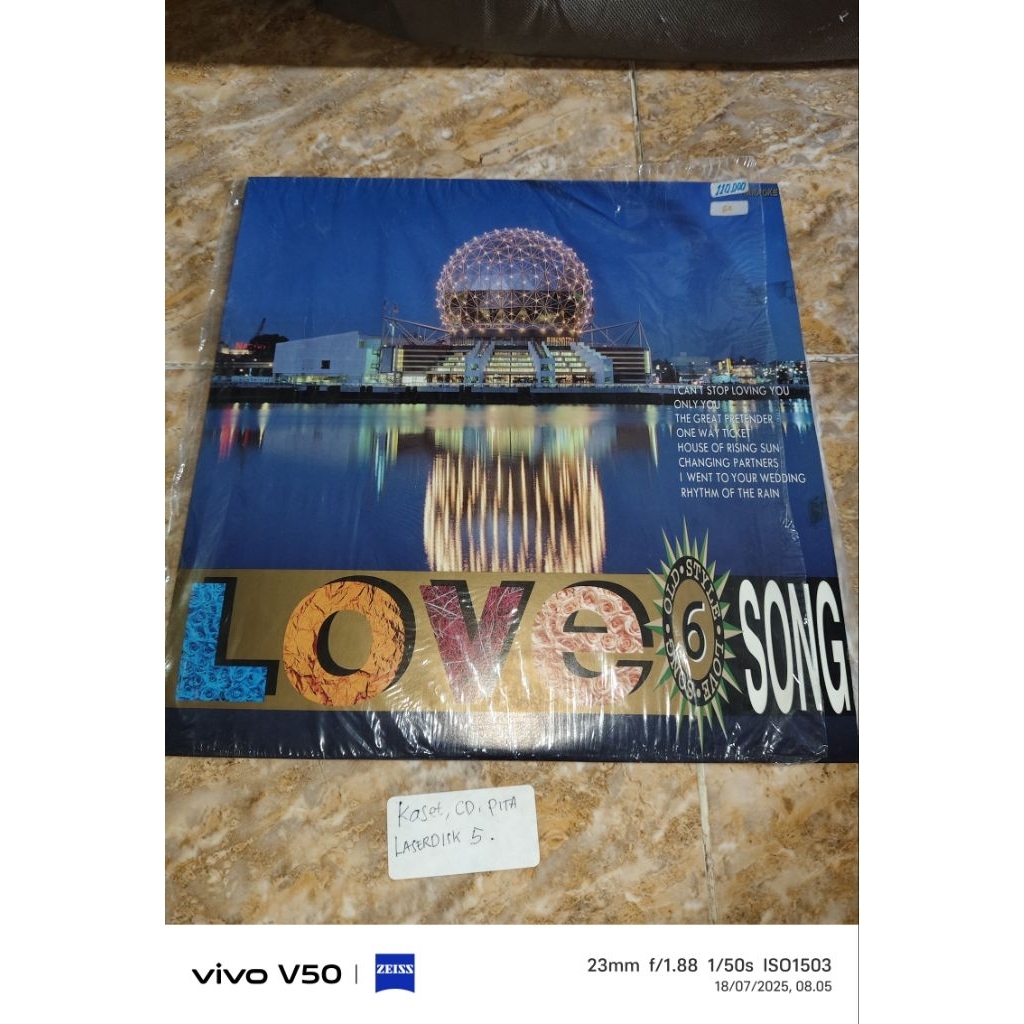 Laser Disc - Love Song Old style 6