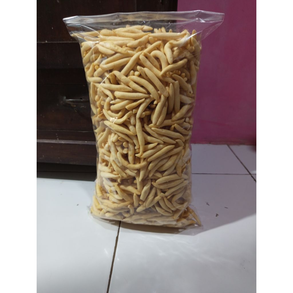 

1 ball besar Telur Gabus cendol keju gurih asin 800 gram