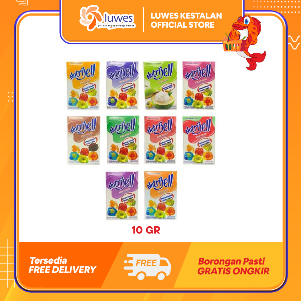 

NUTRIJELL JELI SERBUK INSTAN @10 GRAM