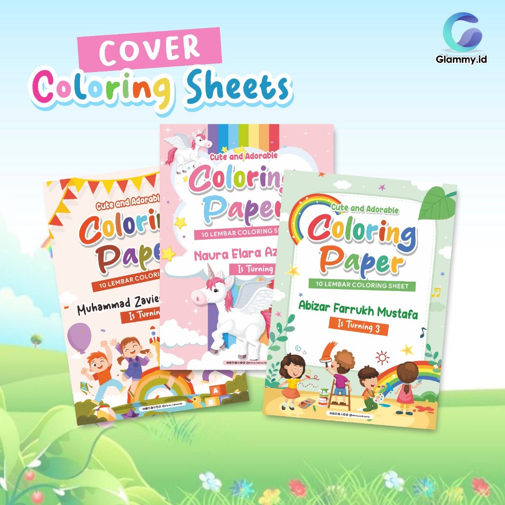 

SAMPUL COVER WARNA CUSTOM UNTUK MEWARNAI ANAK – KERTAS HVS A3 A4 A5 – CETAK DESAIN LUCU MURAH – CS