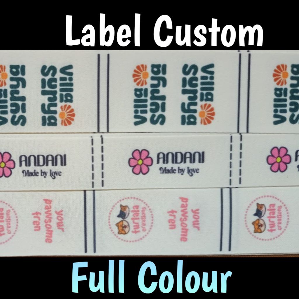 

Label Hijab / Label Baju / Label Damask Subtittute / Label Full Colour