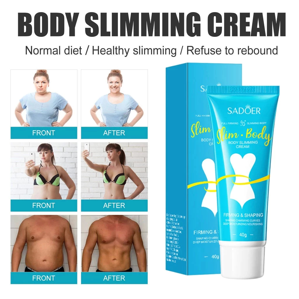 Slimming Cream 40g Pelangsing Badan Ampuh | Bakar Lemak Kecilkan Perut Paha Lengan Betis