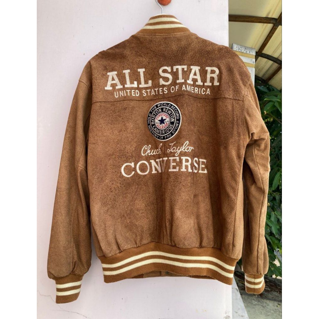 Vintage Converse Suede Leather Varsity