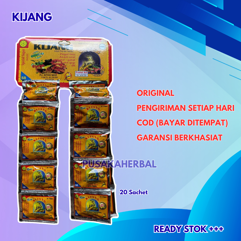 

KIJANG ORIGINAL KAPSUL 20 SACHET