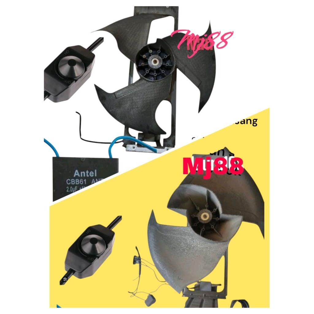 MJ88 DIMMER Kipas angin blower ac ukuran 3pk (size kecil) 3 daun dan 2 daun / kipas angin dimmer / p