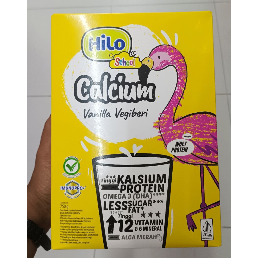 

hilo school vanilavegibery 750gr