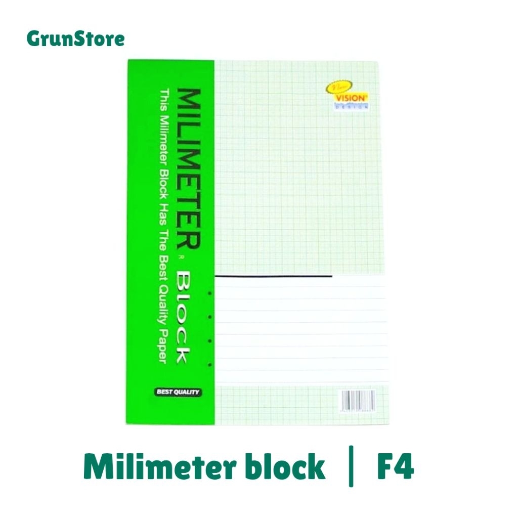

Milimeter block f4 / buku milimeter block