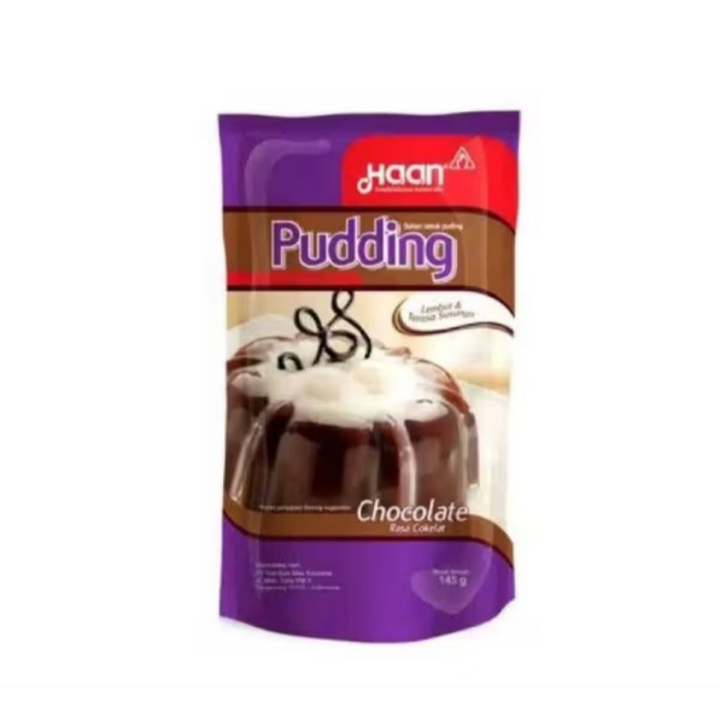 

HAAN PUDING ALL VARIAN KEMASAN 145GR