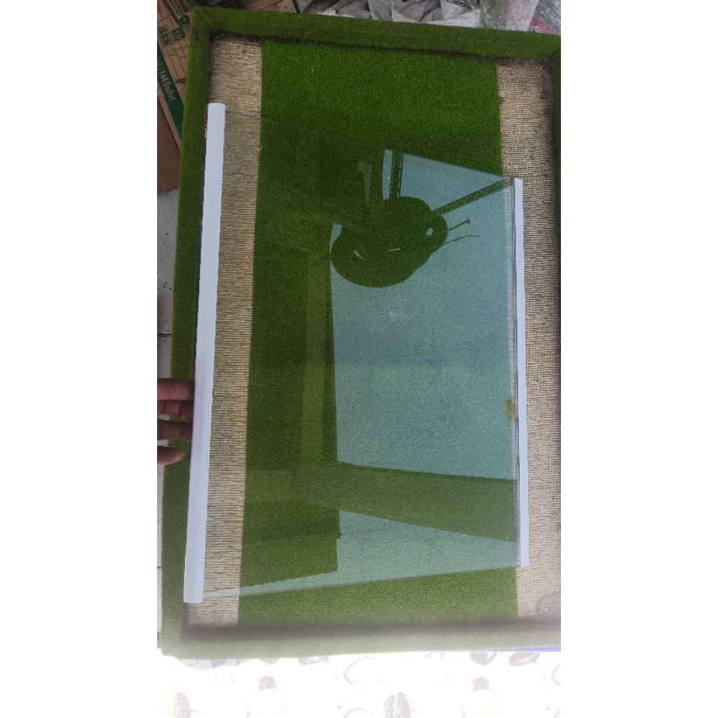 Rak kulkas LG SIDE BY SIDE rak ratakan tengah kulkas LG SIDE BY SIDE