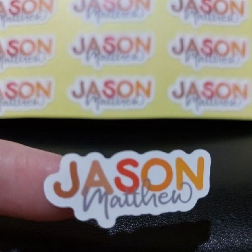 

Label Nama Cute tinggi ± 1,5cm - 2cm Stiker nama kekinian