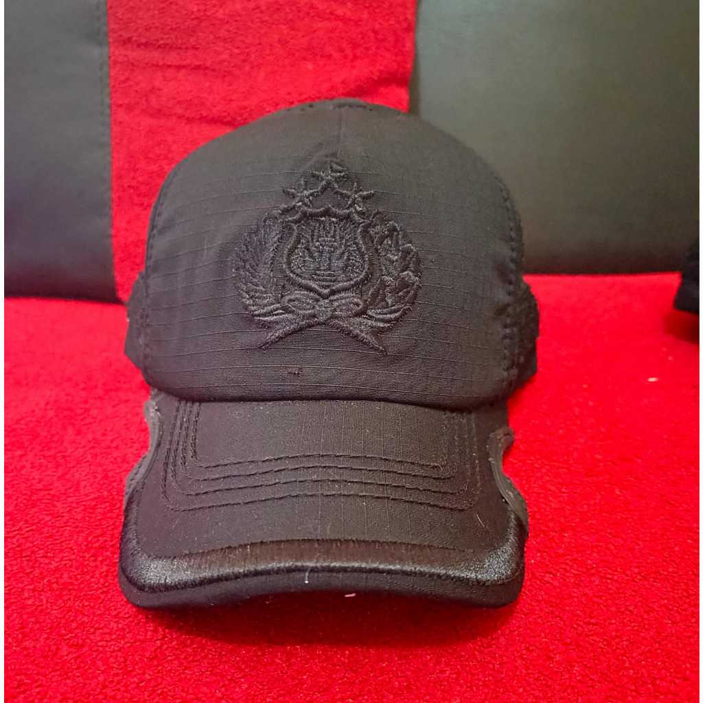 TOPI TACTICAL POLRI | TOPI PREMAN | LOGO TRIBRATA |