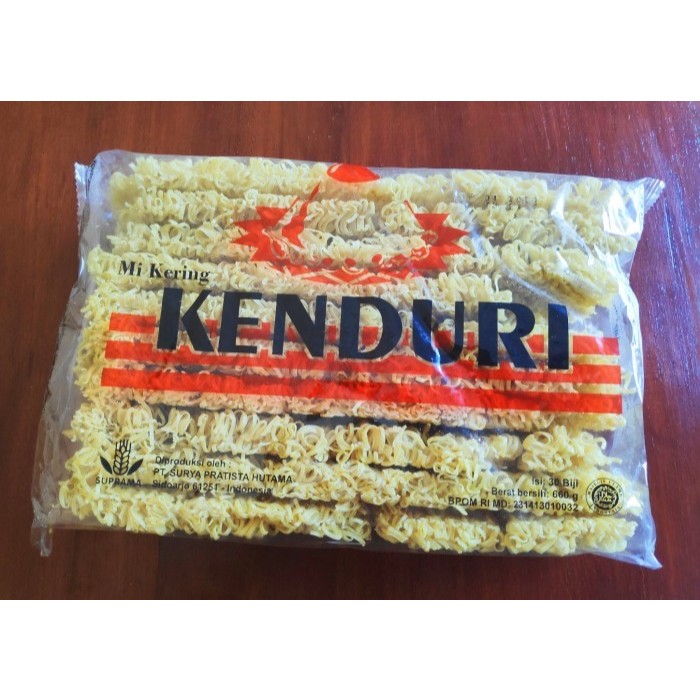 

(GROSIR / Beli Banyak Lebih Hemat) [2 Bal] Mie Kering Cap Kenduri Orange