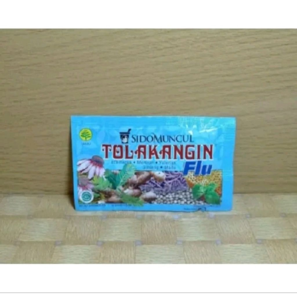 tolak angin flu dan batuk 1 sachet  |  untuk gejalaflu