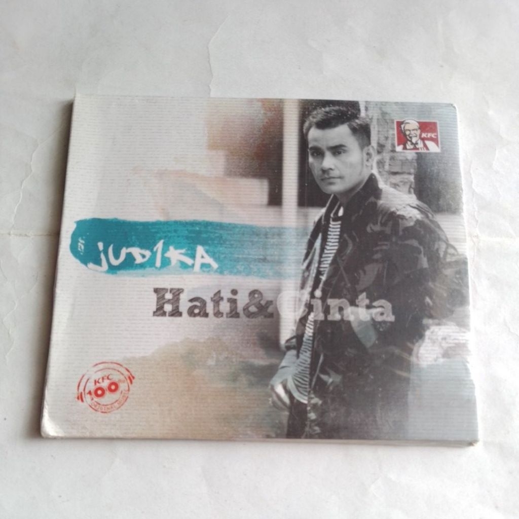 kaset cd audio lagu Judika hati dan cinta (baru)