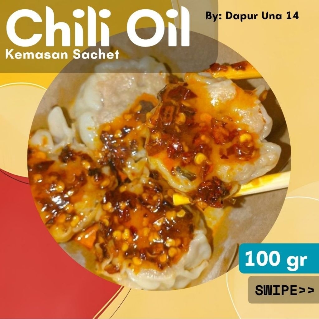 

Forcysn Chili Oil Sachet / Minyak Cabai / Minyak Cabe Homemade (100 Gram) By Dapur Una 14