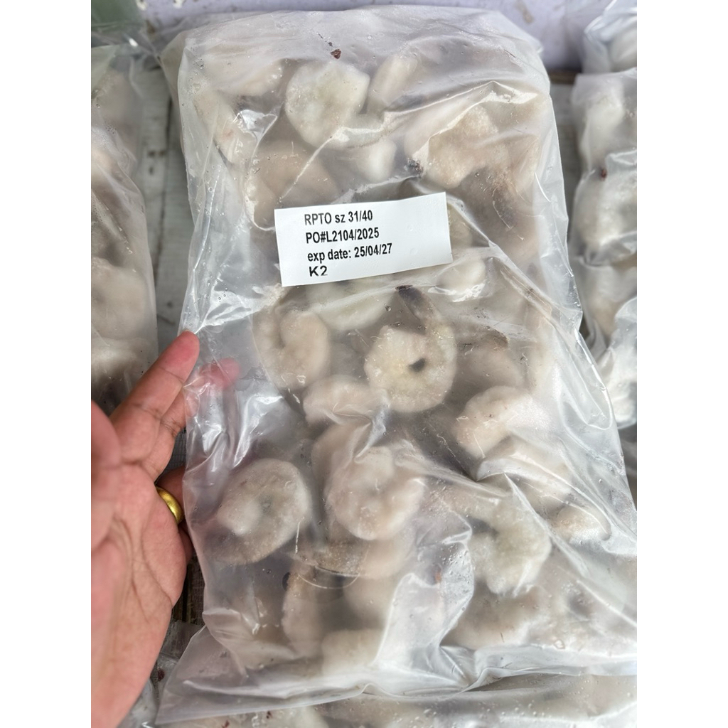 

Udang kupas vaname 31-40 sisa buntut