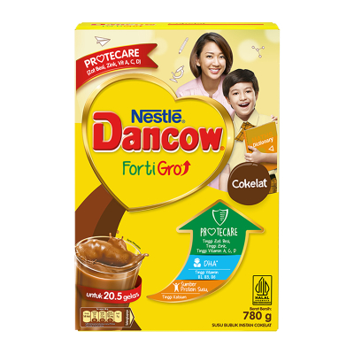 

Nestle Dancow FortiGro Susu Bubuk Instan Cokelat 780 g