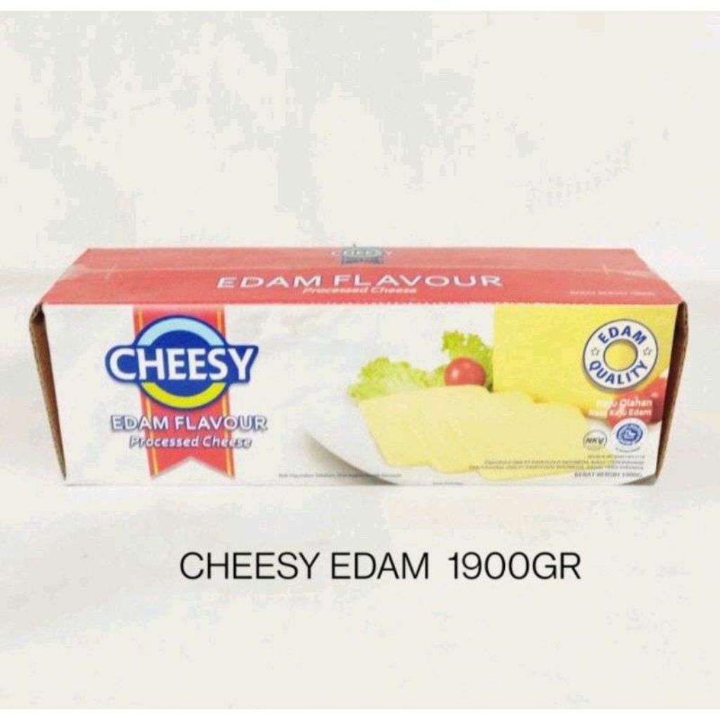 

cheesy processed cheese edam flavour 1.9 kg