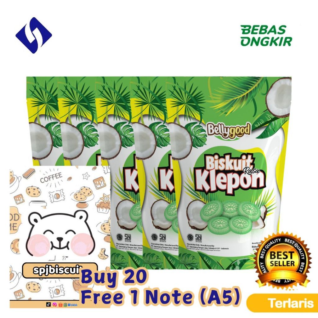 

Bellygood Klepon Pouch 30 gr - Isi 5 Pouch