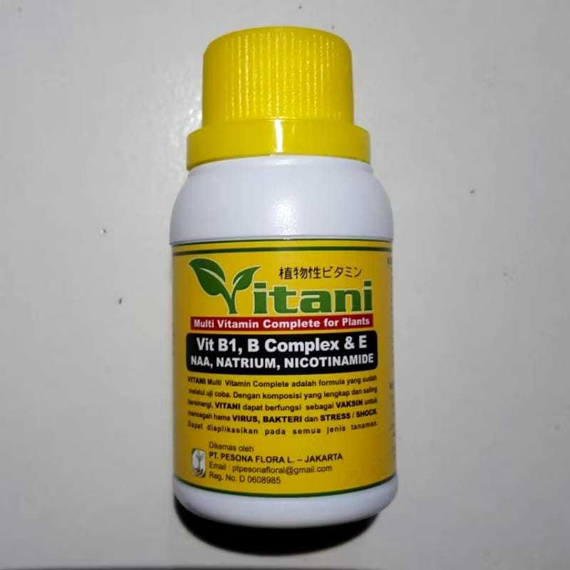 Pupuk aglonema pupuk anggrek Vitamin B1 VITANI mengatasi tanaman stress/layu