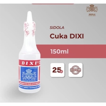 

CUKA DIXI 150 ML / CUKA MASAK DIXI 150 ML / DIXI CUKA MAKAN 150 ML