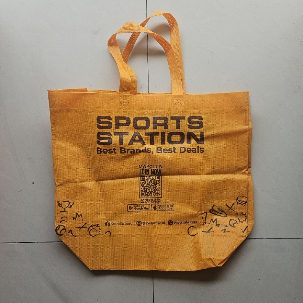 Tas Sport Station / Tas New Era / Spondbag Sport Station / spoundbag New Era / Paperbag New Era / Pa