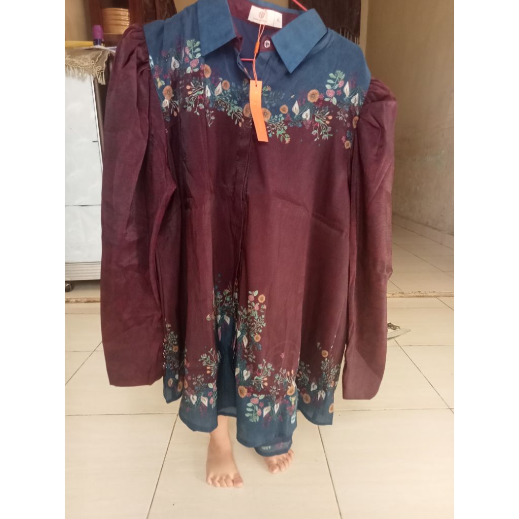 atasan atw blouse  nada puspita size xl  new bukan PL (preloved)