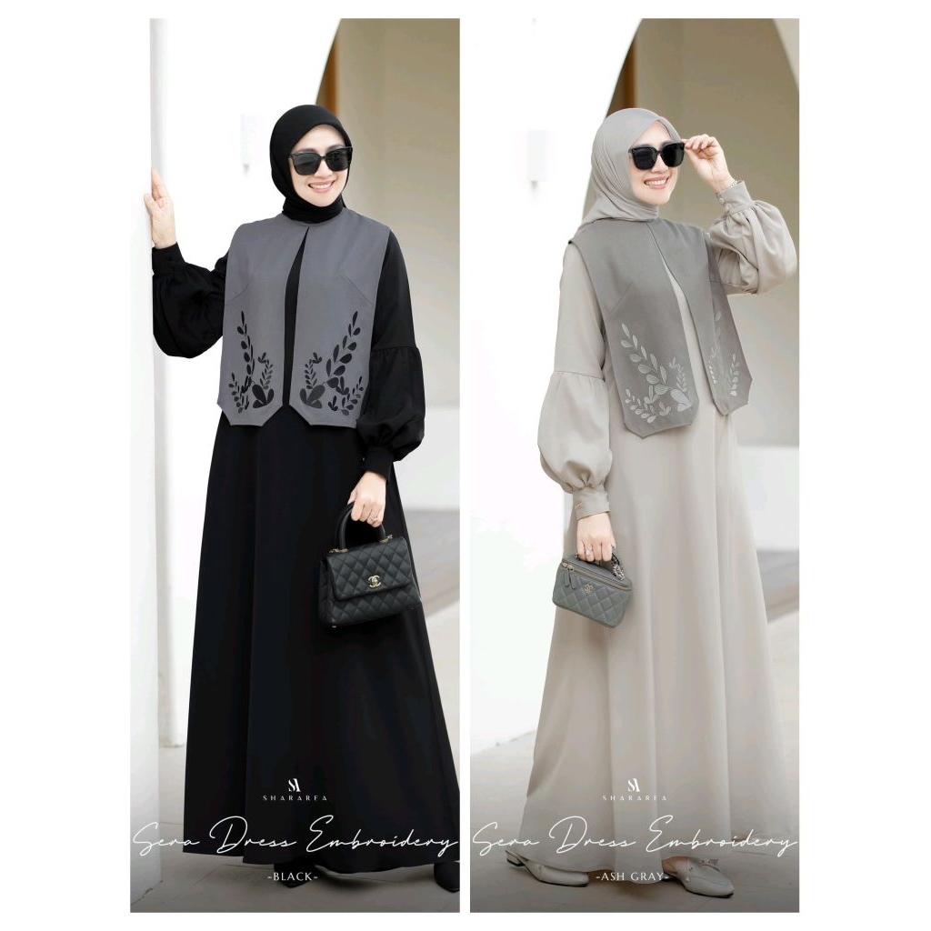 SERA DRESS EMBROIDERY by Shararea (dress only)