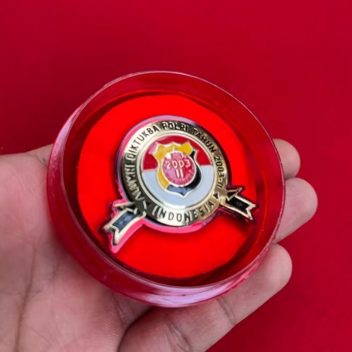 Jual pin angkatan Bintara alumni diktuba polri 2003 | pin pdh polri