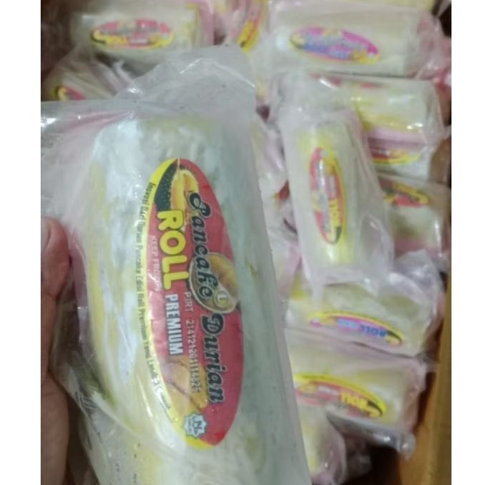 

Pancake durian roll premium jamin mantap dan ketagihan