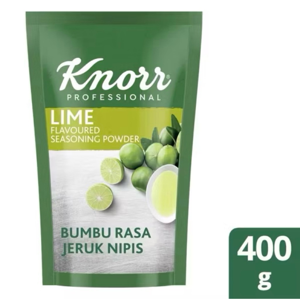 

Knorr Lime Flavoured Seasoning Powder Bumbu Rasa Jeruk Nipis 400 GR