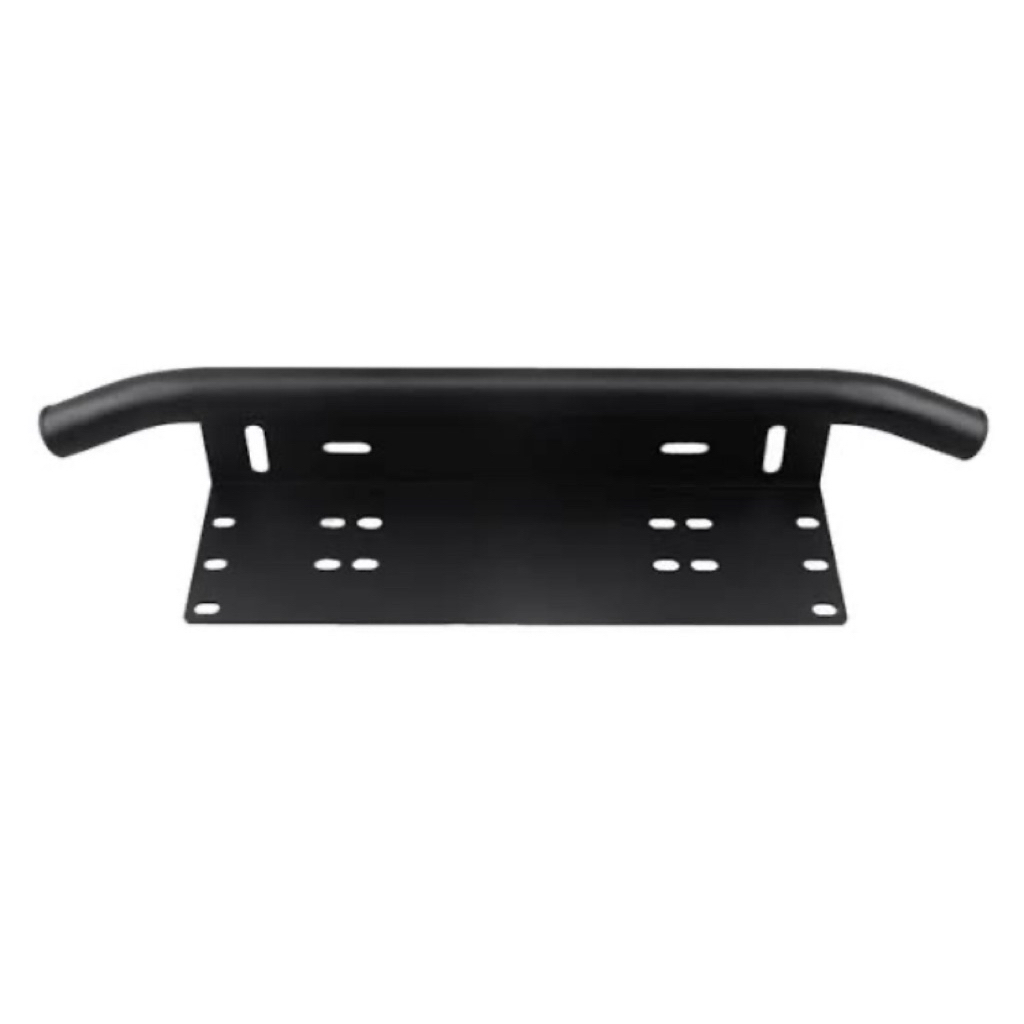 Dudukan Breket Bracket Plat Nomor Lampu Tembak Tebal Cat Coating Anti Luntur Untuk Lampu Kabut Mobil