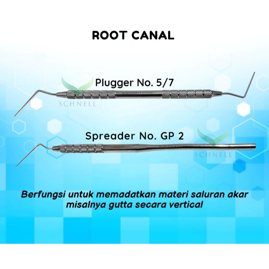 Root Canal Spreader Plugger Dental Instrument - Scheze