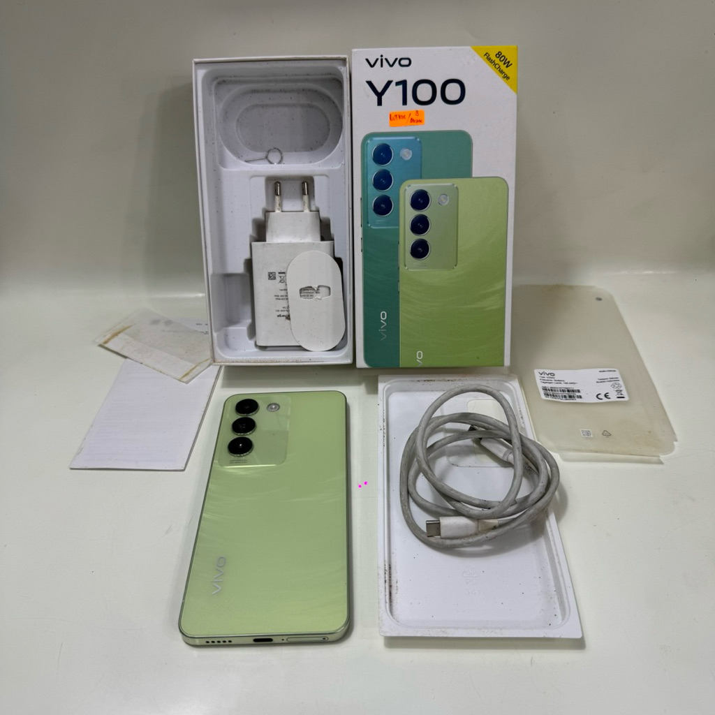 Vivo Y100 4G 8/256gb Fullset Second Garansi Resmi