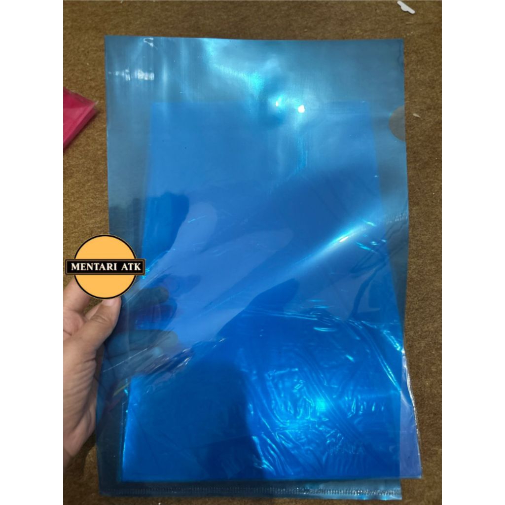 

Map L folio bening warna BIRU