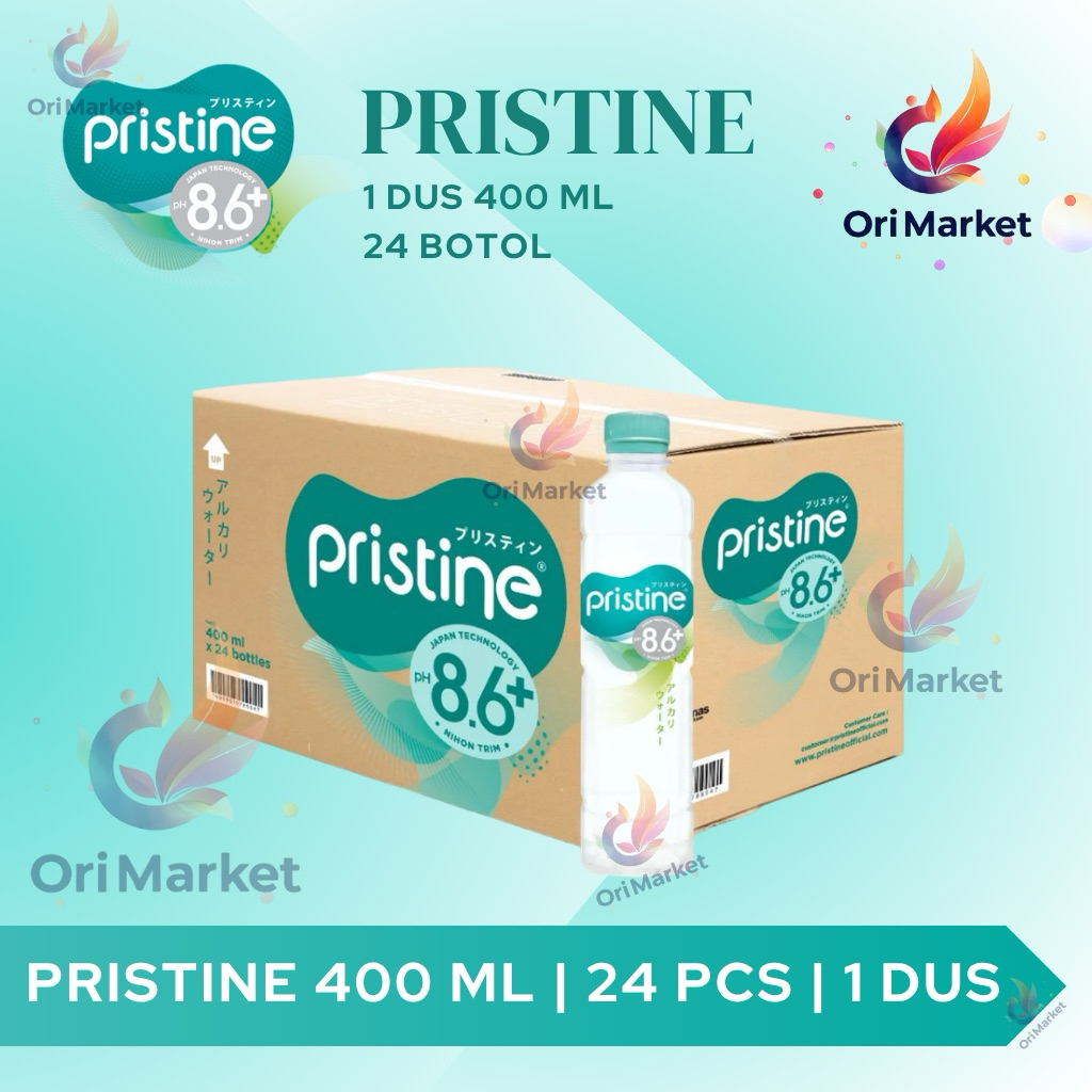 

PRISTINE 400 ML (1 KOTAK = 24 BOTOL)