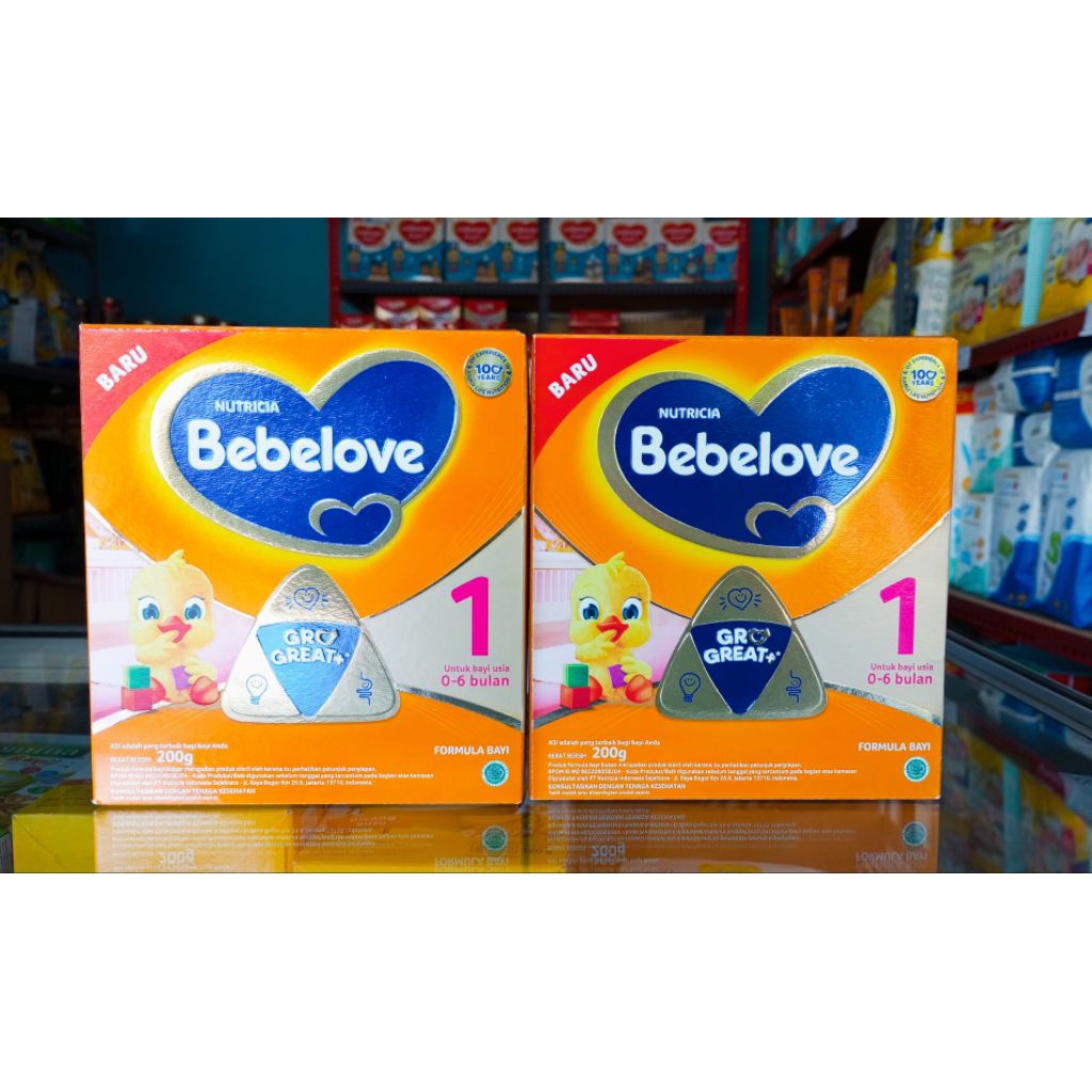 

Bebelove tahap 1 usia 0-6 bulan netto 200 gram
