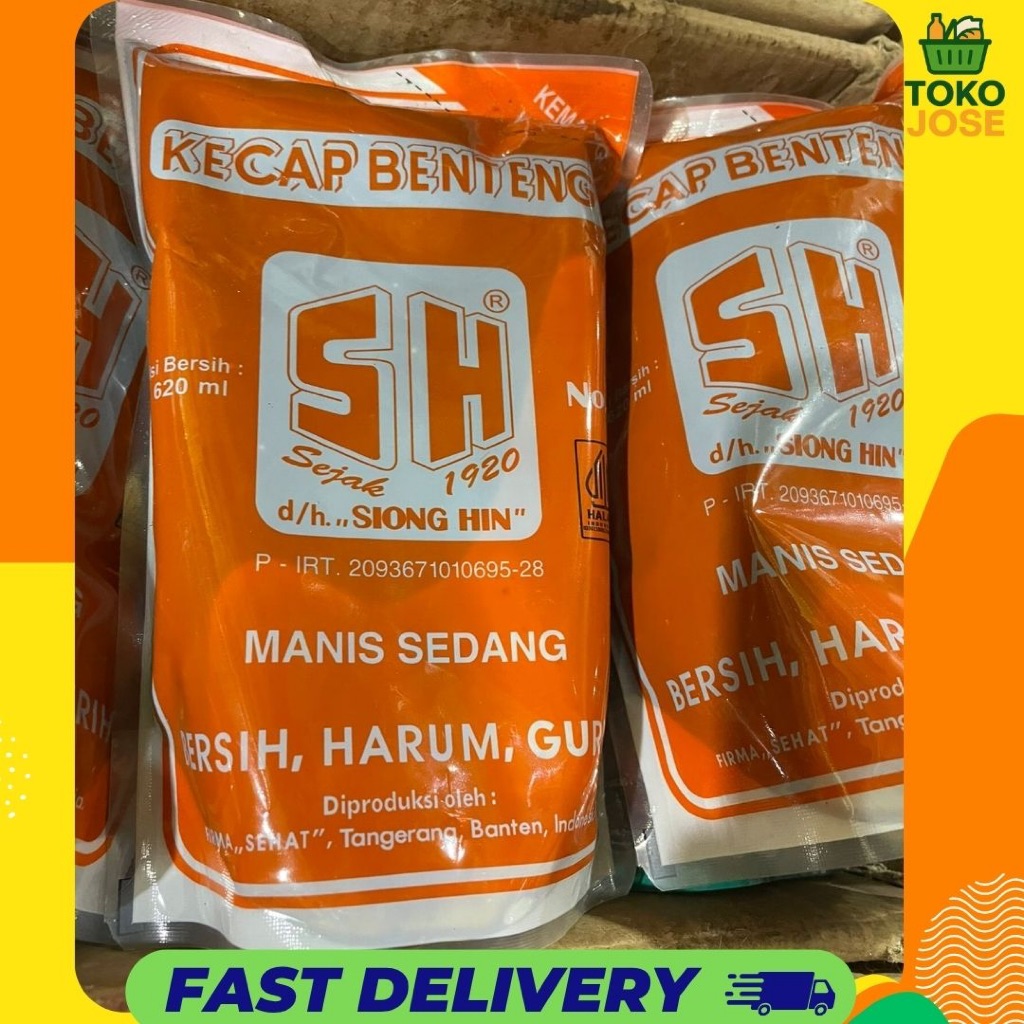 

Kecap Manis SH Benteng 620ml 1 pouch
