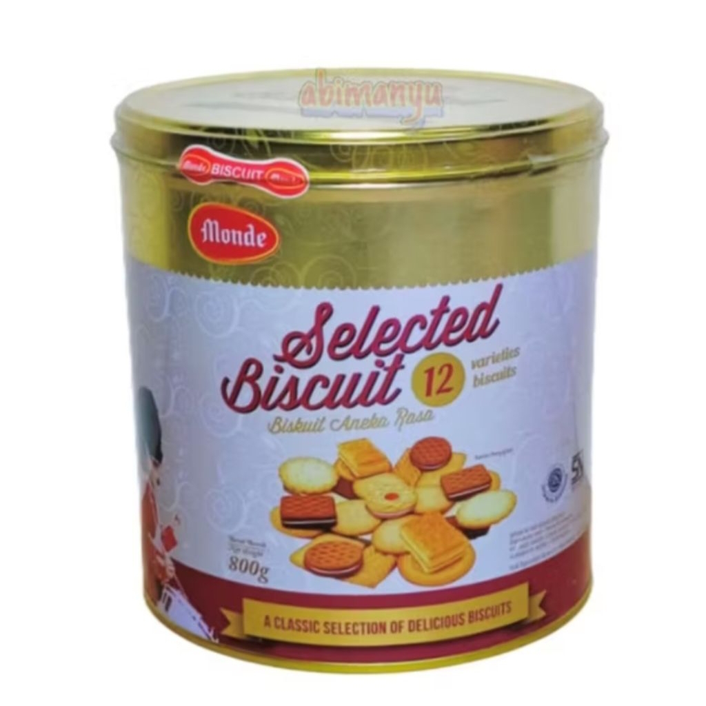 

Selected biskuit by Monde 800gr. Termurah!!!!