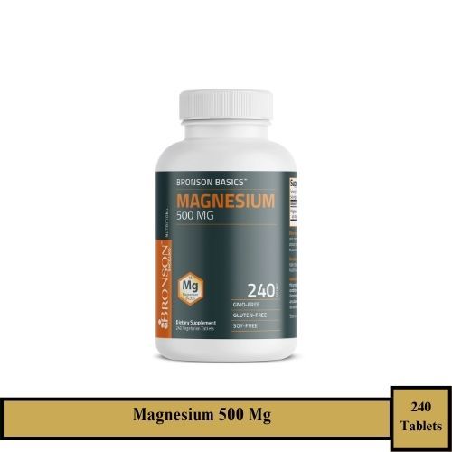 BRONSON Magnesium 500 mg - 240 Tablet