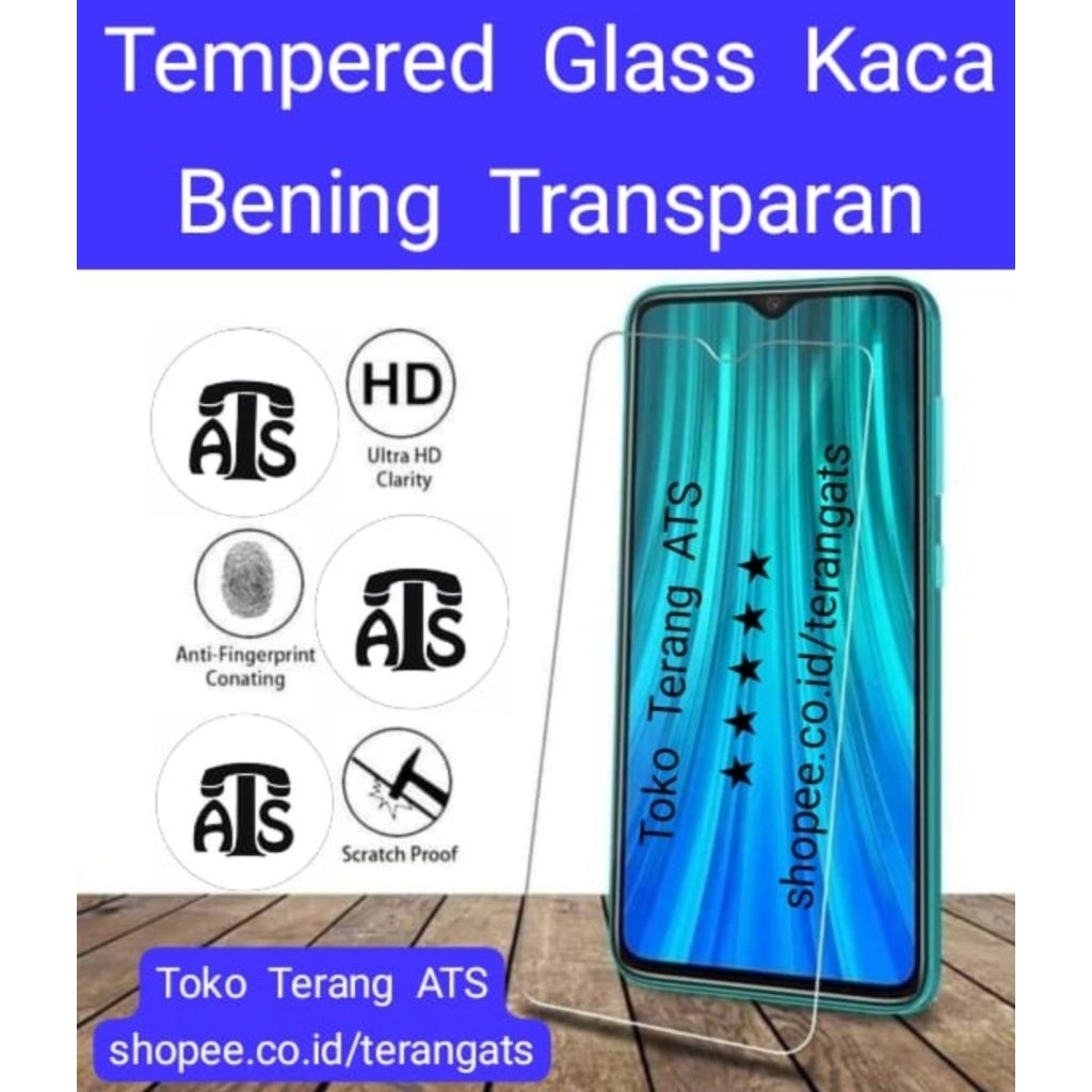 Tempered Glass Kaca Bening Transparan VIVO 1820 Y91C TG Anti Gores Temper