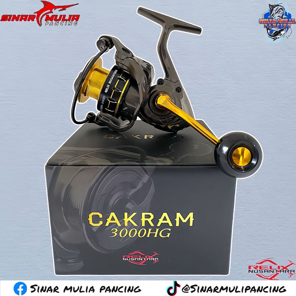 REEL SPINNING  RELIX NUSANTARA CAKRAM 3000 HG