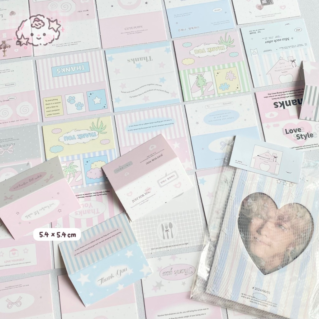 

[MAREUMI] Hang Tag Mini Aksesoris Packing Photocard