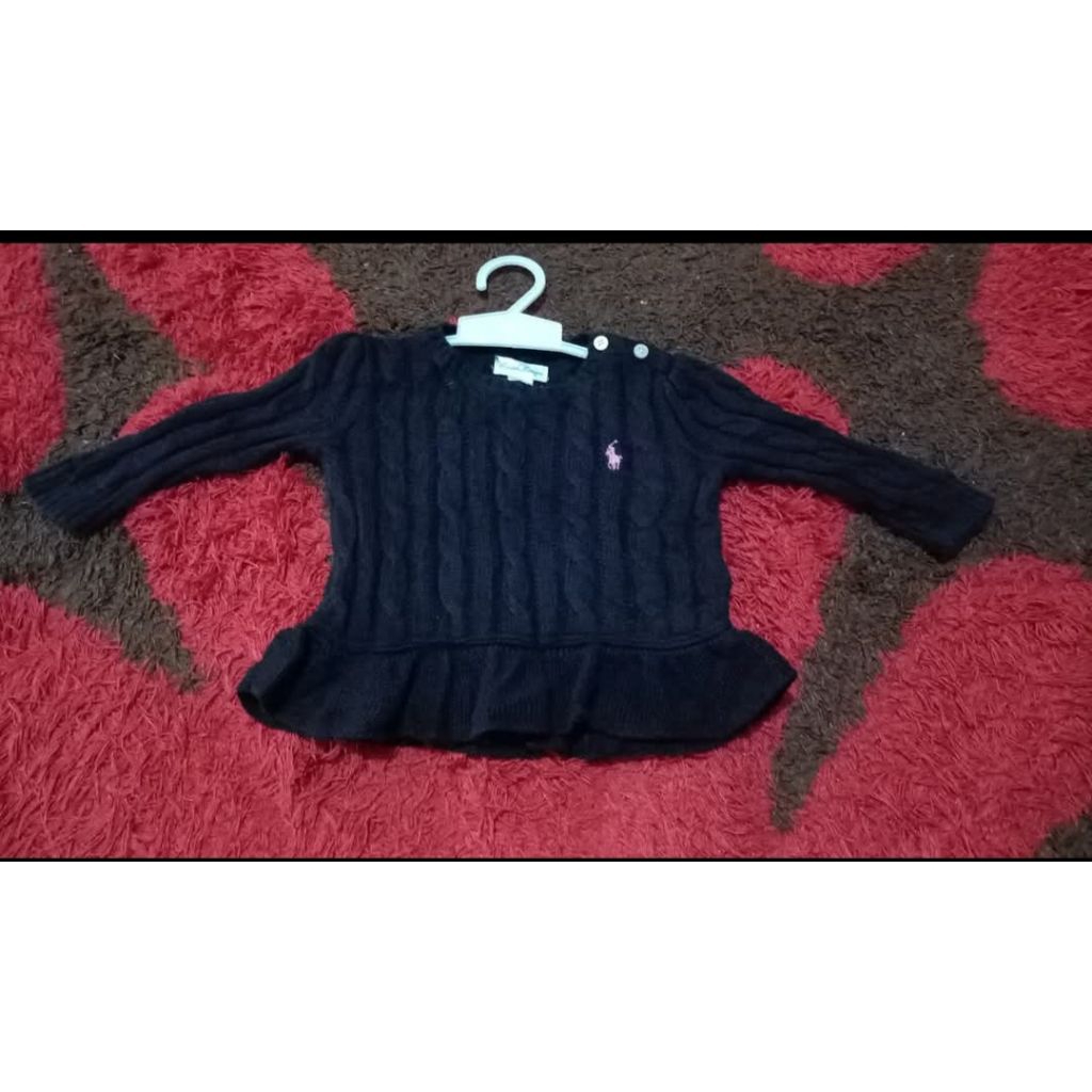 rajut kepang polo rl