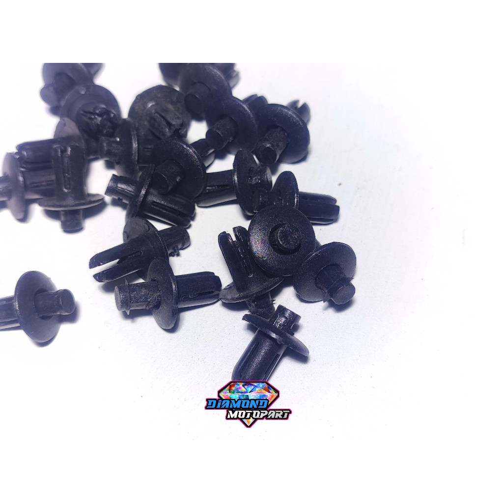 baut klip body motor baut klip rivet honda beat vario 125 150 pcx adv genio cbr cb150r cbr150r origi