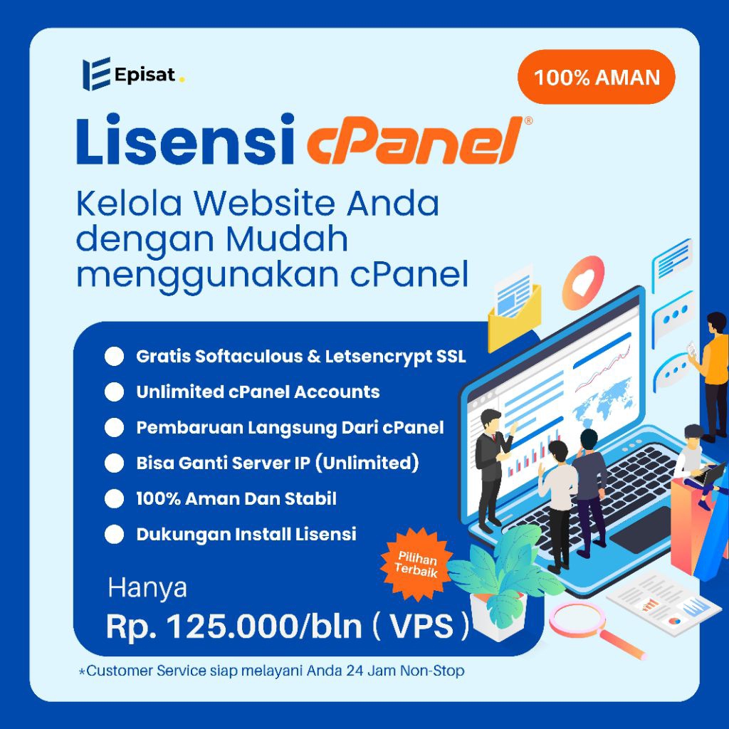 Lisensi Cpanel Vps/Dedicated Server | EPISAT