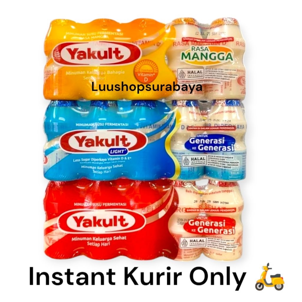 

Yakult Minuman Susu Fermentasi 5 × 65ml