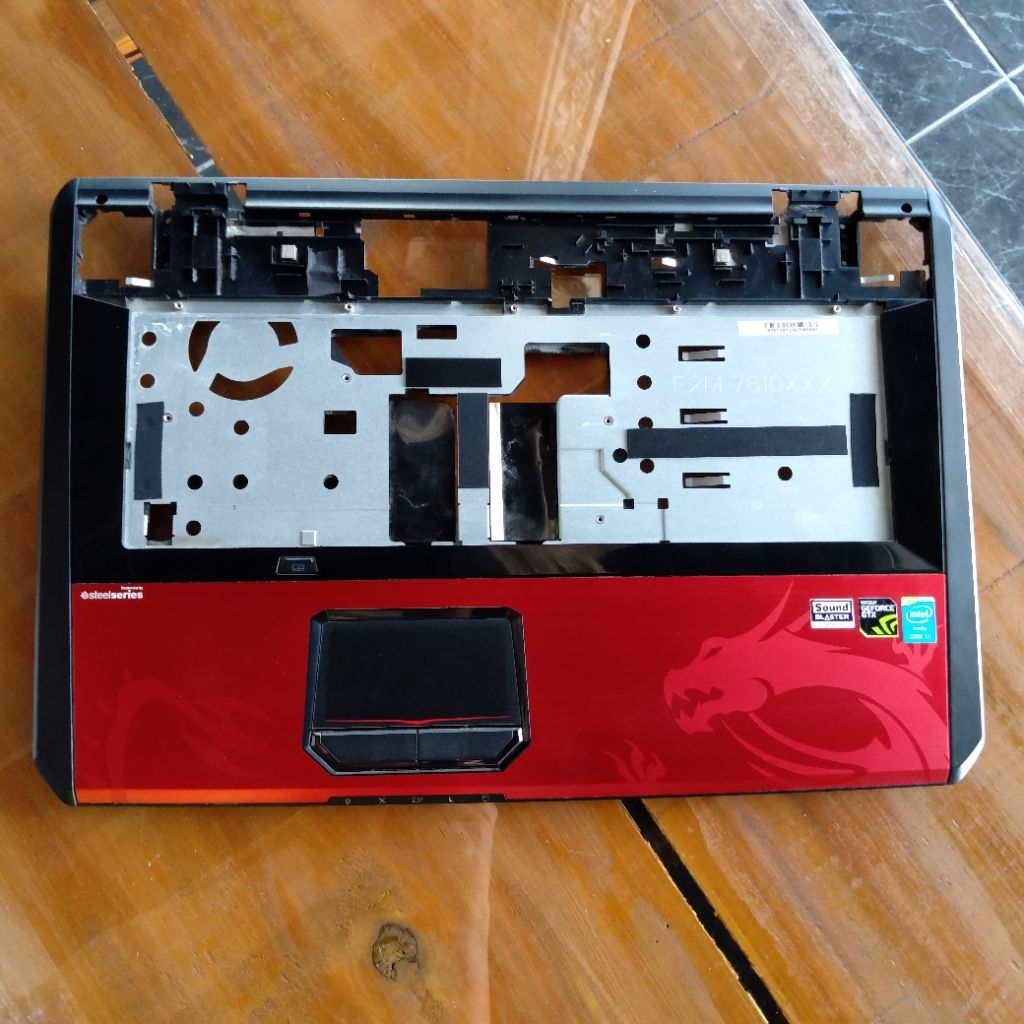 casing palmrest laptop MSI ms 1763 model gt70