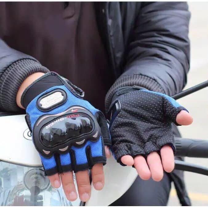 sarung tangan sepeda half finger glove sepeda gunung mtb balap motor toko cica murah