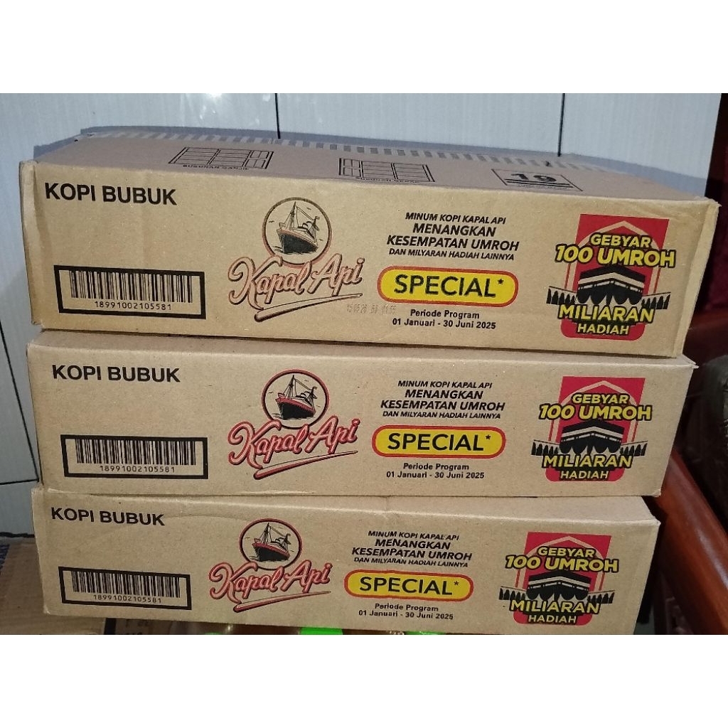 

Kopi kapal api renceng 1 karton (LANGSUNG KIRIM)